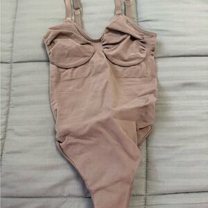 Skims Seamless Sculpt Thong Bodysuit Umber XXS/XS